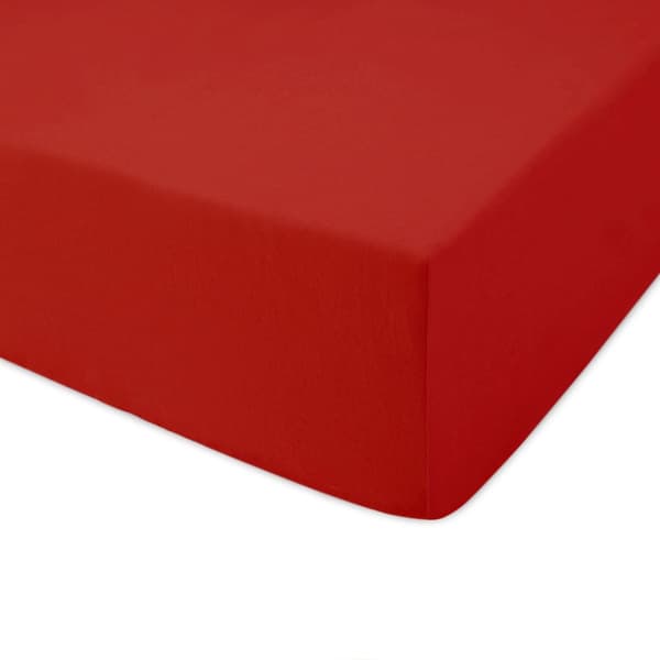 Fitted Jersey Lakan 120x200 Darymex Röd