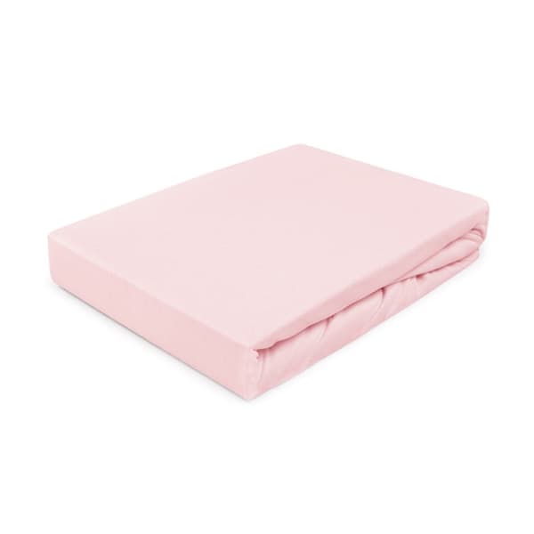 Monteret Jersey Sheet 120x200 Darymex Lys Pink