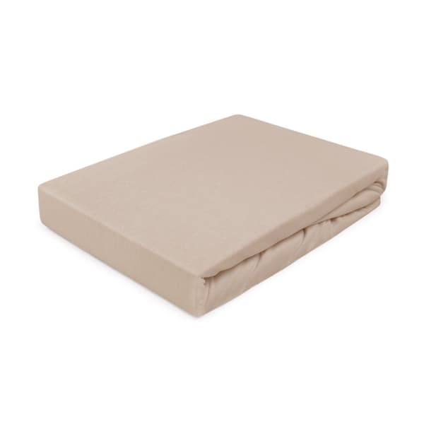 Fitted Jersey Lakan 120x200 Darymex Beige