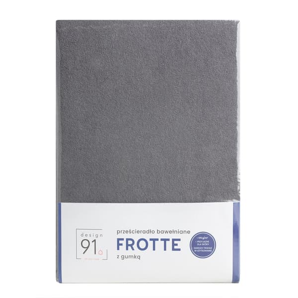 Monterad frottéplåt 180x200 Design91 stål