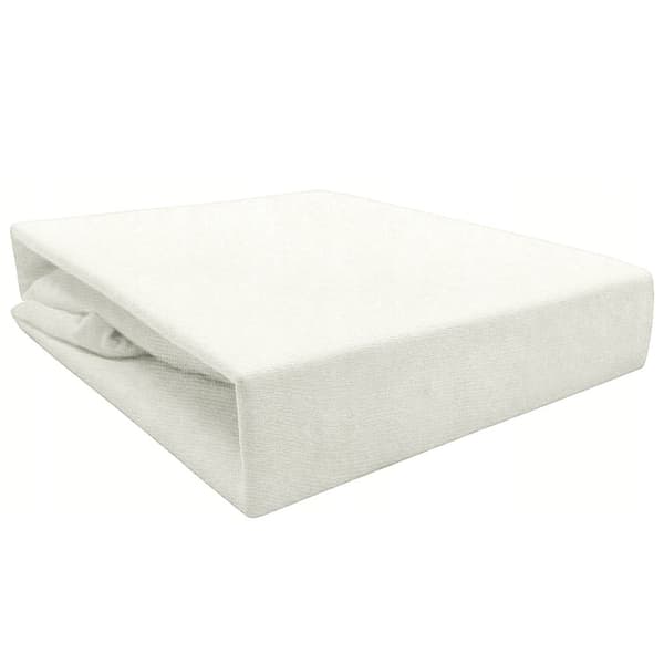 Istuva froteelakana 200x220 valkoinen