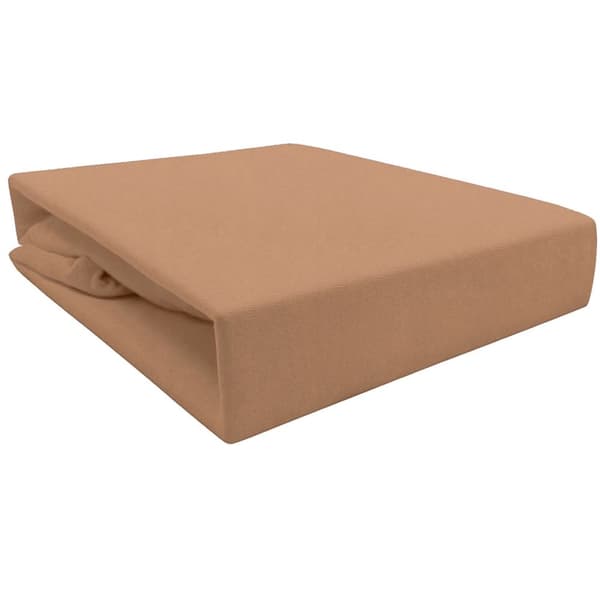 Jerseyllä istuva lakana 180x200 beige