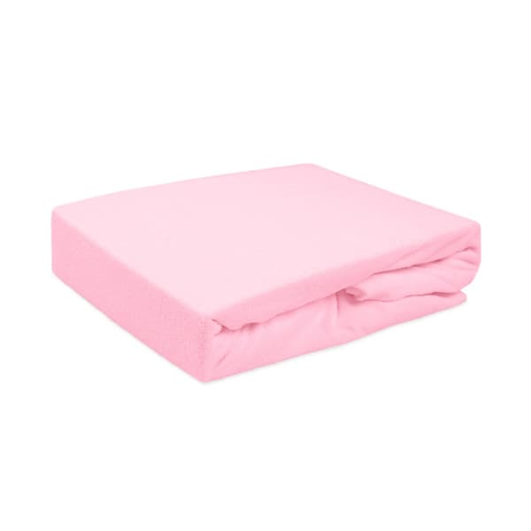 Istuva froteelakana 120x200 Darymex pinkki