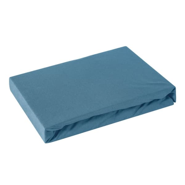 Jersey pasform lagen 180x200 Design91 mørkeblå
