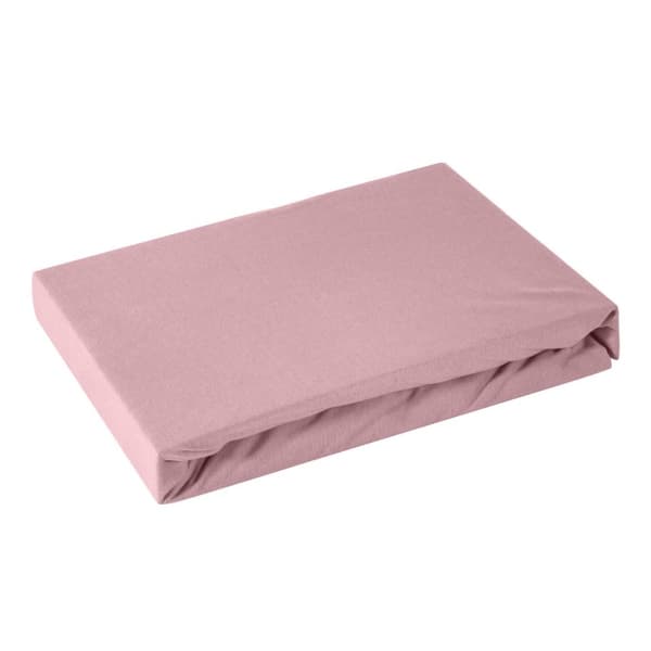 Jersey pasform lagen 120x200 Eurofirany pulver pink