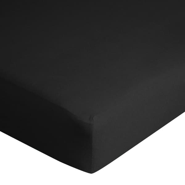Jersey-lakana 140x200 Eurofirany musta