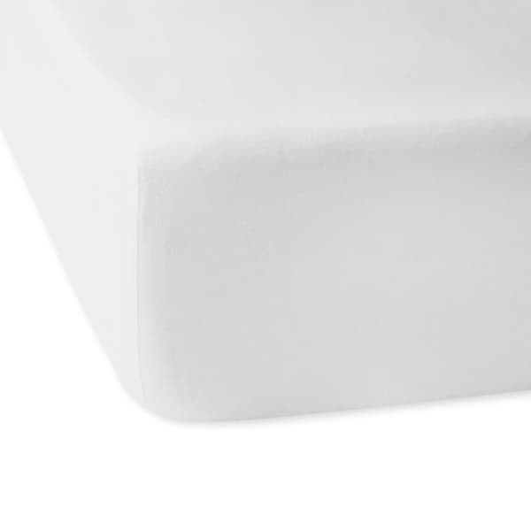 Monteringsplade bomuld satin 160x200 Darymex hvid