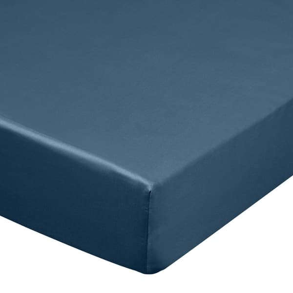 Satin pasform NOVA3 100x200 Eurofirany marineblå