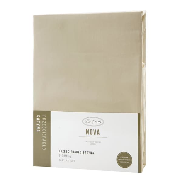 Satinduk NOVA3 100x200 Eurofirany beige