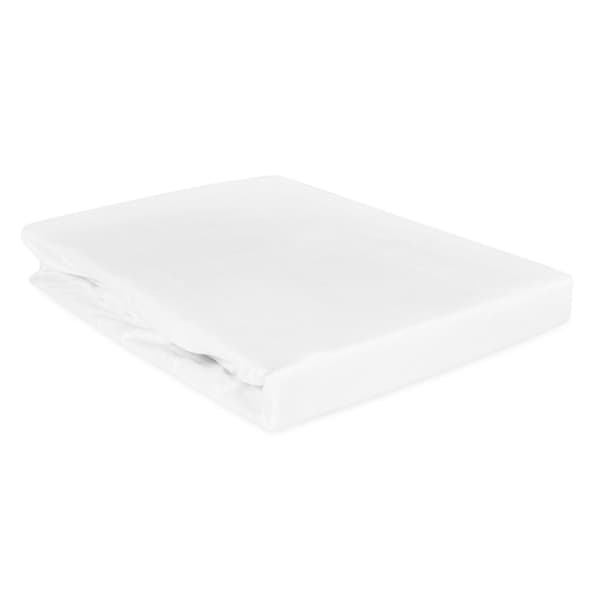 Monteringsplade bomuld satin 200x220 Darymex hvid