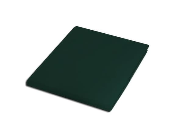 Fitslakan bomull satin 160x220 flaskgrön