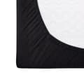 Miniatyrbillede 2 af 2: Monteret Jersey lagen 160x200 Darymex Sort