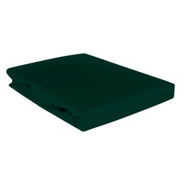 Monteringslagen bomuld satin 180x200 Darymex flaskegrøn