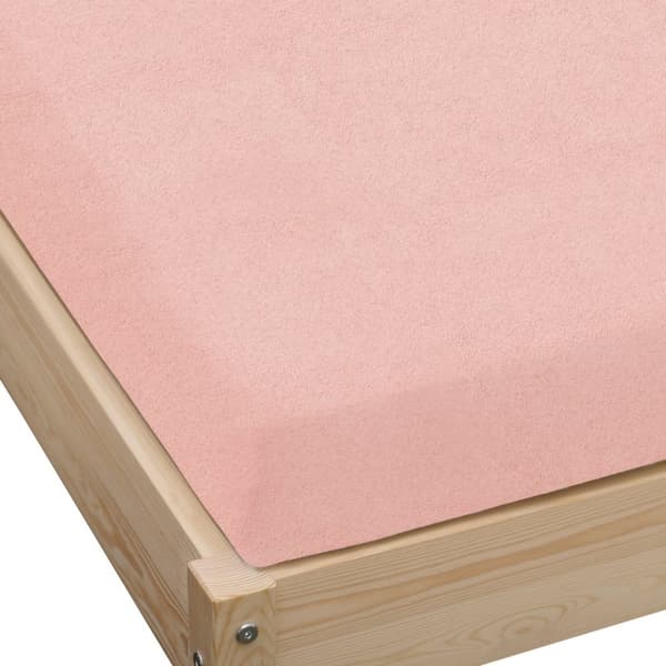 Påpassad frottélakan 120x200 lax tjock
