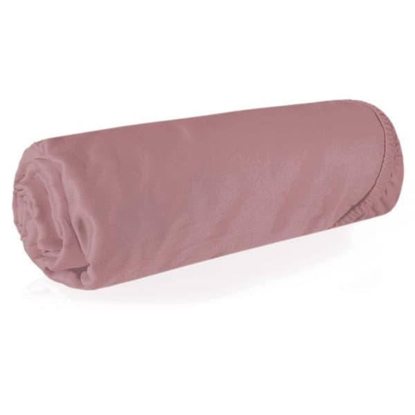 Fitslakan satin Nova 100x200 Eurofirany puderrosa