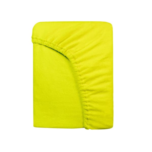 Påsydd frottélakan 220x200 Darymex lime