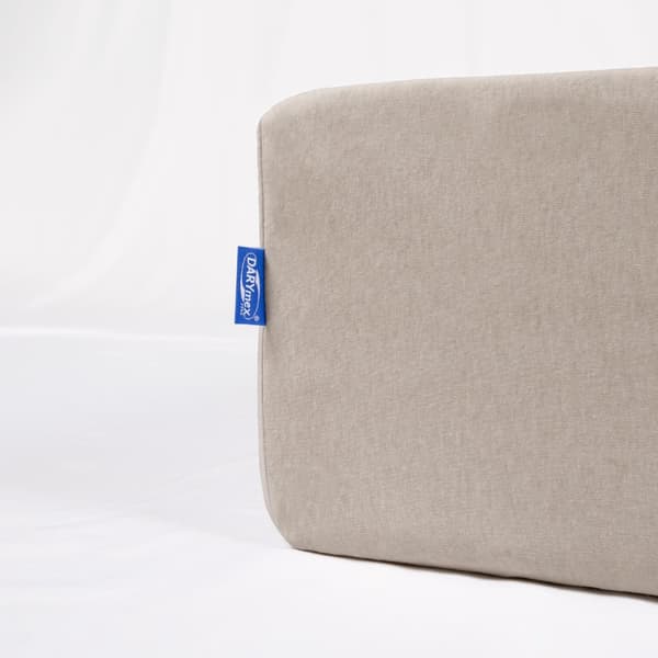 Påsydd jerseylakan 200x220 Darymex beige