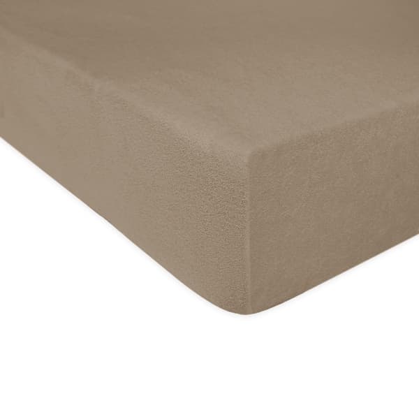 Monteret frotté lagen 120x200 Darymex kakao