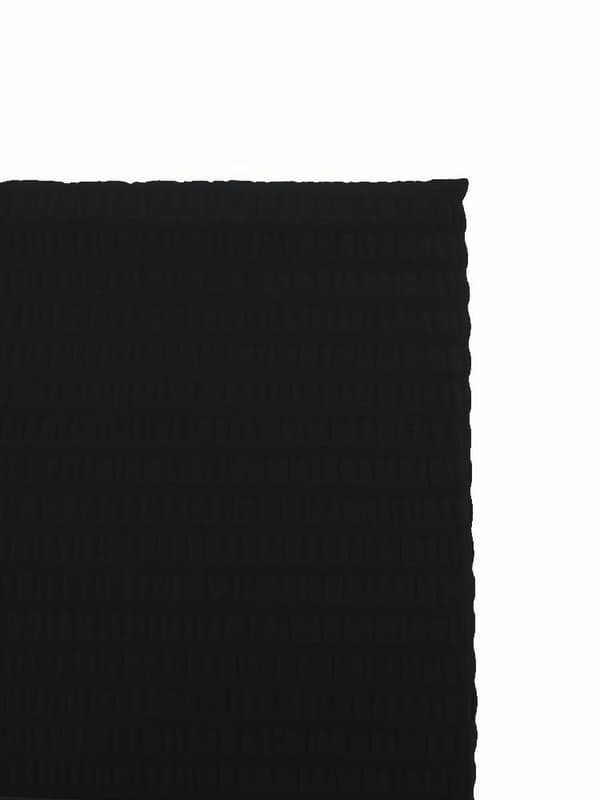 Barkplade 160x200 100% bomuld sort