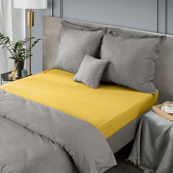 Tröja påslakan 160x200 Design91 senap