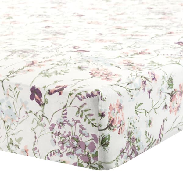 Satängplåt PRINT 200x220 Eurofirany rosa