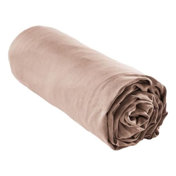 Drap housse "Lysandre" alla dimensioner "Lyocel" Fjärilseffekten - Lysandre Blush - 180 x 200 cm med 30 cm resårkant - Lysandre Blush