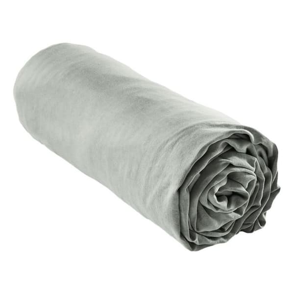Drap housse "Lysandre" alla storlekar "Lyocel" fjärilseffekt - Lysandre Lichen - 160 x 200 cm med 30 cm kant - Lysandre Liche