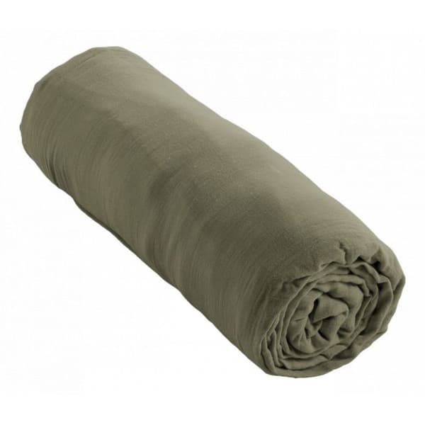 Drap Housse "Gaïa" alla dimensioner "Gaze de Coton" - Gaïa Romarin - 140 x 200 cm med 30 cm fack - Gaïa Romarin