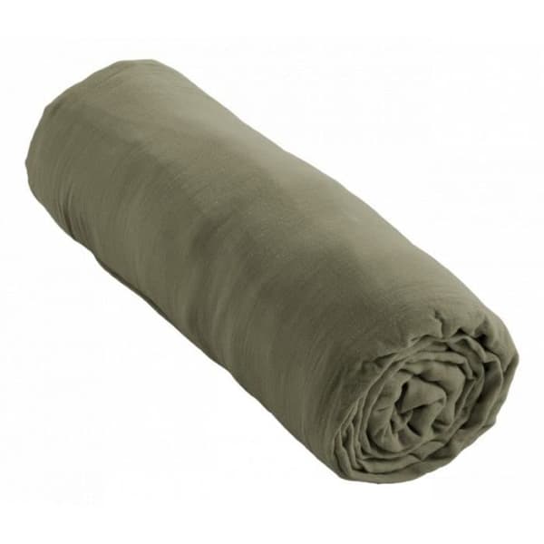 Drap housse "Gaïa" alla dimensioner "Gaze de Coton" - Gaïa Romarin - 80 x 200 cm med 30 cm gummiband - Gaïa Romarin