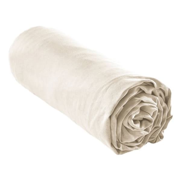 Drap housse "Lysandre" alla dimensioner "Lyocel" fjärilseffekt - Lysandre Pampa - 180 x 200 cm med 30 cm ficka - Lysandre Pampa