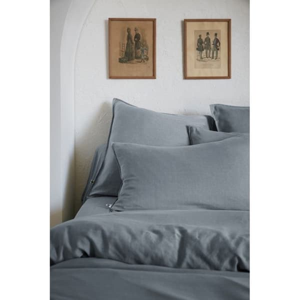 Drap housse "Lysandre" alla dimensioner "Lyocel" Effekten Papillon - Lysandre Stone - 180 x 200 cm med 30 cm ficka - Lysandre Stone