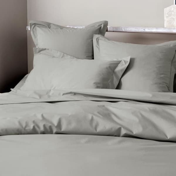 Platt lakan i kammad percale bomull "Julian" alla dimensioner Ren bomull - Julian Perle - 180 x 290 cm för enbäddad säng - Julian Perle