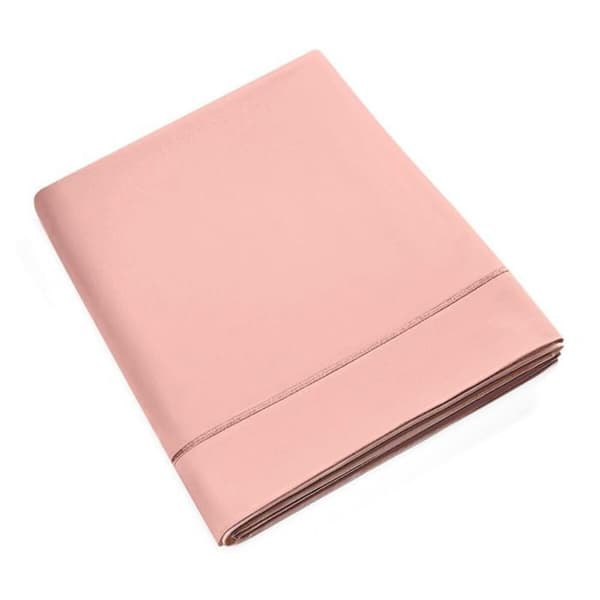 Parure av sängkläder i kammad percale bomull "Julian" 4 delar för säng 140 x 190 cm Ren bomull - Julian Puderros