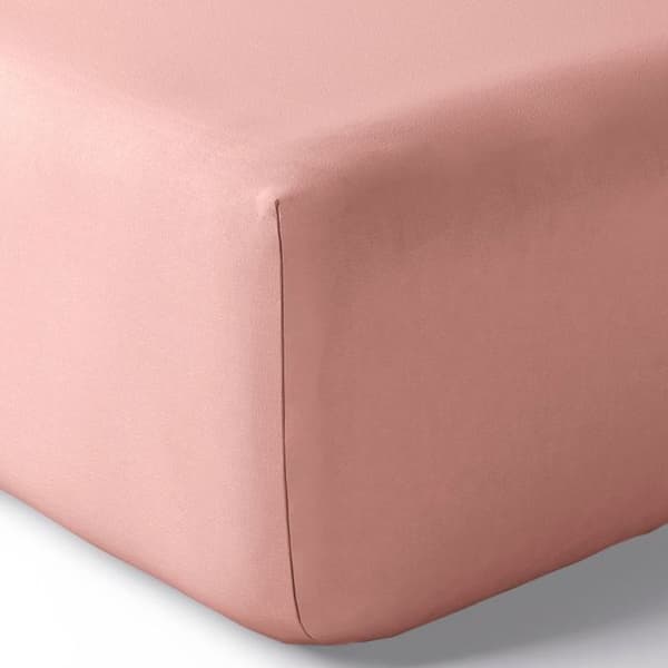 Parure av sängkläder i kammad percale bomull "Julian" 4 delar för säng 140 x 190 cm Ren bomull - Julian Puderros