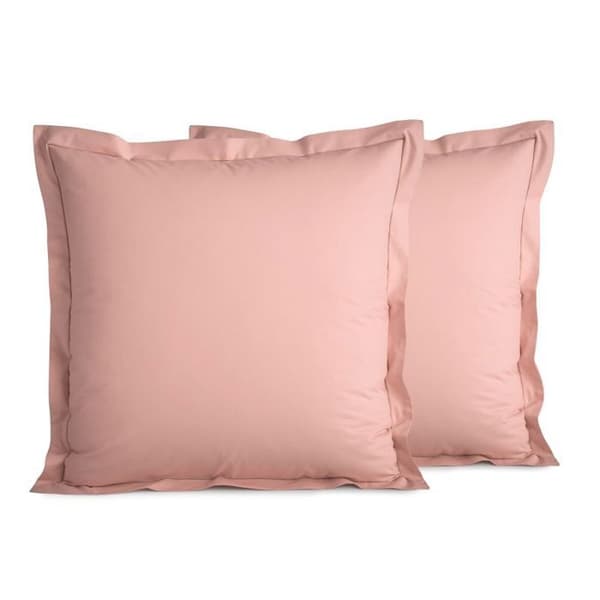 Set av sängkläder i kammad percale bomull "Julian" 4 delar för säng 180 x 200 cm "King Size" Ren bomull - Julian Puderros