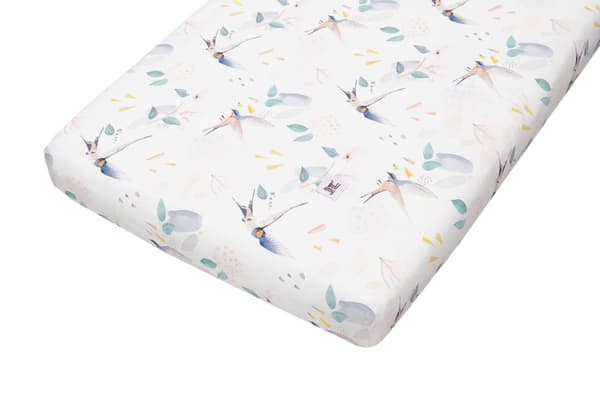 Fly Lakan till vagga eller bärsele – 100 % bomull, Oeko-TEX-certifierat, 40x90 cm