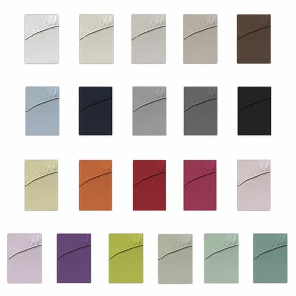 Inpassat underlakan Happy Home Mix Colors linne Säng 80