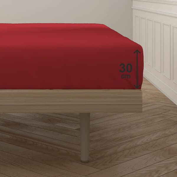 Monteret bundark Happy Home Mix Colors Rød Seng 120