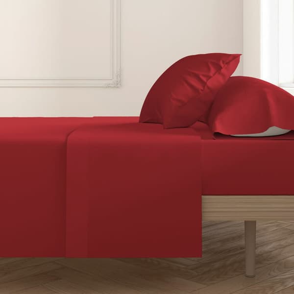 Ylälakana Happy Home Mix Colors Punainen Sänky 80