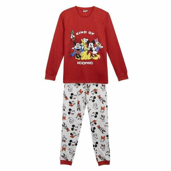 Pyjamat Mickey Mouse Punainen - L