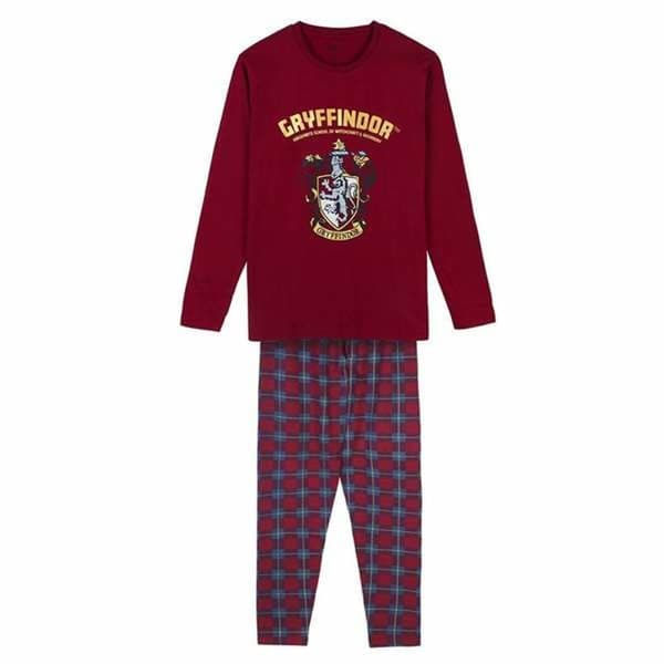 Pyjamat Harry Potter Tummanpunainen - S