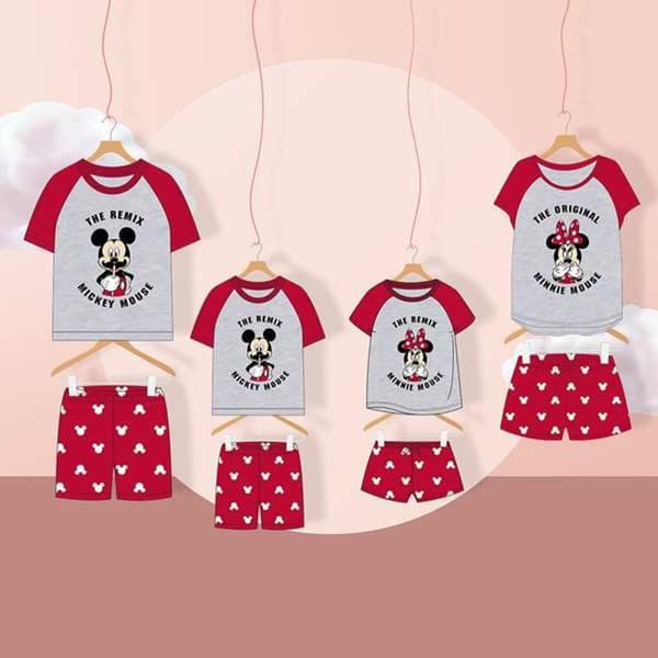 Pyjamat Minnie Mouse Punainen - XS