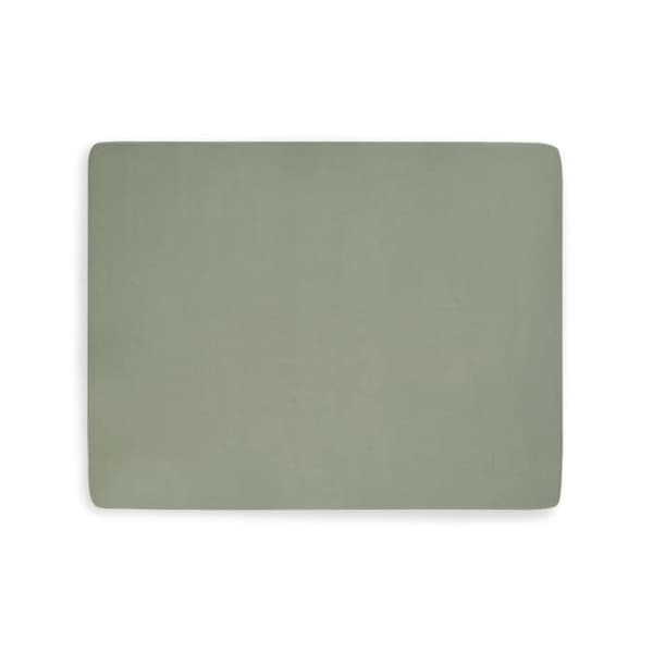 Drap-housse Jersey madrass för spjälsäng 75x95cm - Aschgrön - 2 Enheter