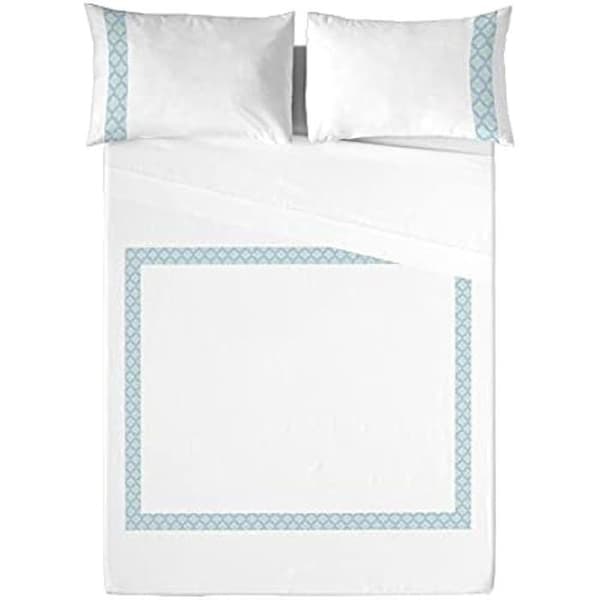 Traveler NATURALS underlakan för 135 cm säng - 100 % bomull - Vit - 210 x 270 cm