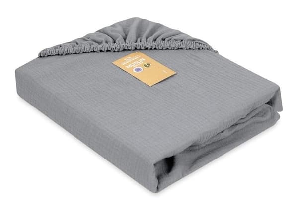 Underlakan i muslin i en låda 70x140x10