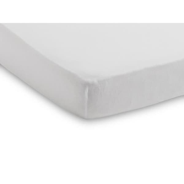 Drap-housse Jersey 60x120cm - Vit - 2 Enheter