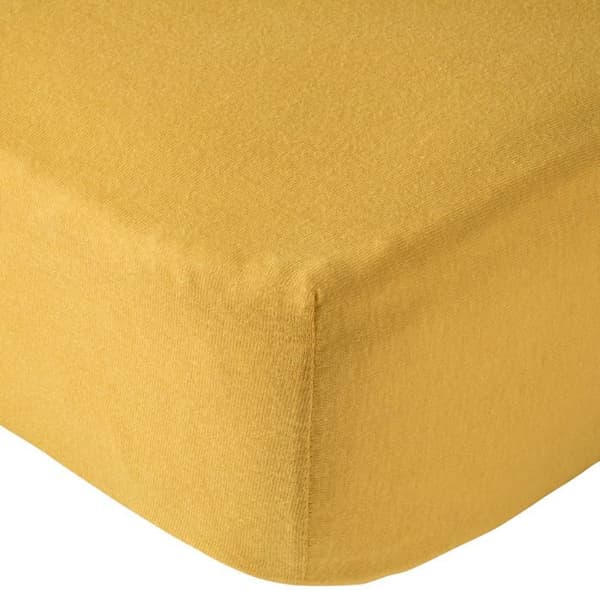 BABYCALIN Set med 2 pärslakan 70x140cm Senap