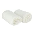 Miniatyrbild 4 av 4: BABYCALIN Set med 2 lakan 70x140 cm Vit/vit