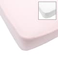 Miniatyrbild 1 av 4: BABYCALIN 2 ark Babyskydd Vit rosa 70 x 140 cm - Tröja - 130gr / m²