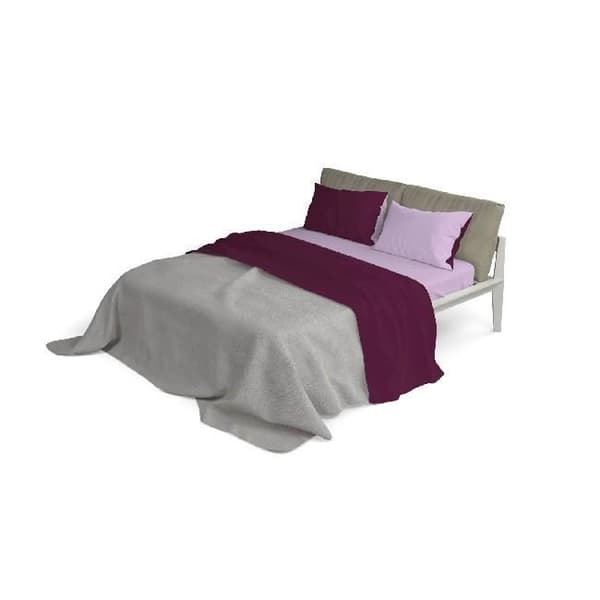 Dubbelt Lakan Set - Lila - 240 x 300 cm
